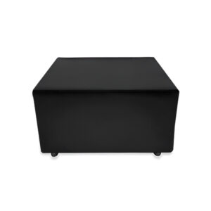 Black Leather Coffee Table