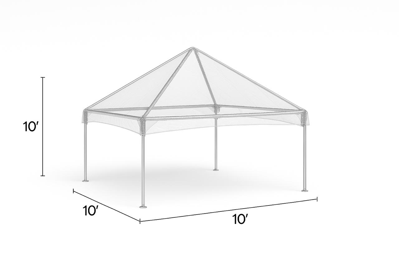 Tent Clear Top 10 x 10
