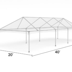 Tent Clear Top 20 x 40