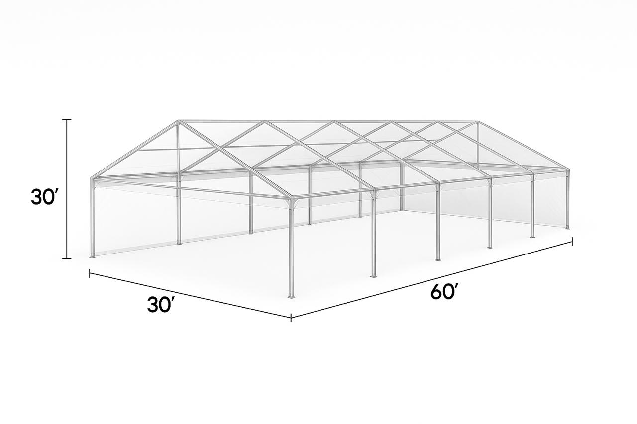 Tent Clear Top 30 x 60