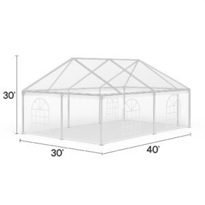Tent Clear Top 30 x 40