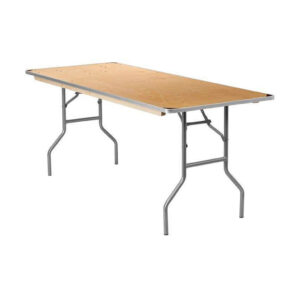 Table 6′ x 30”-Plywood