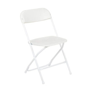 White Folding Chair