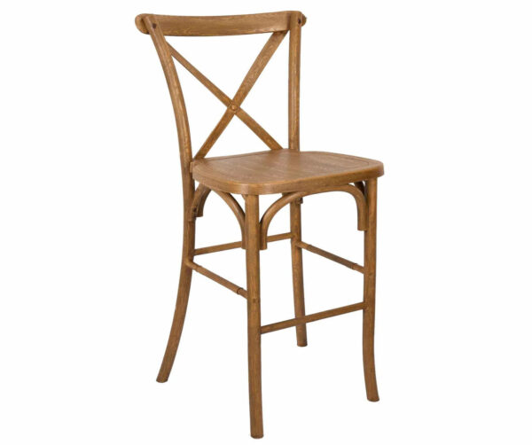 Cross Back Barstool