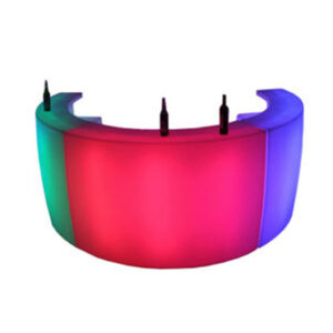 Glow Led Curve Bar Double Top 6.5 ft
